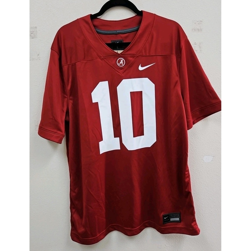 ALABAMA CRIMSON TIDE Football Jersey Nike Jones  #10 New With Tags